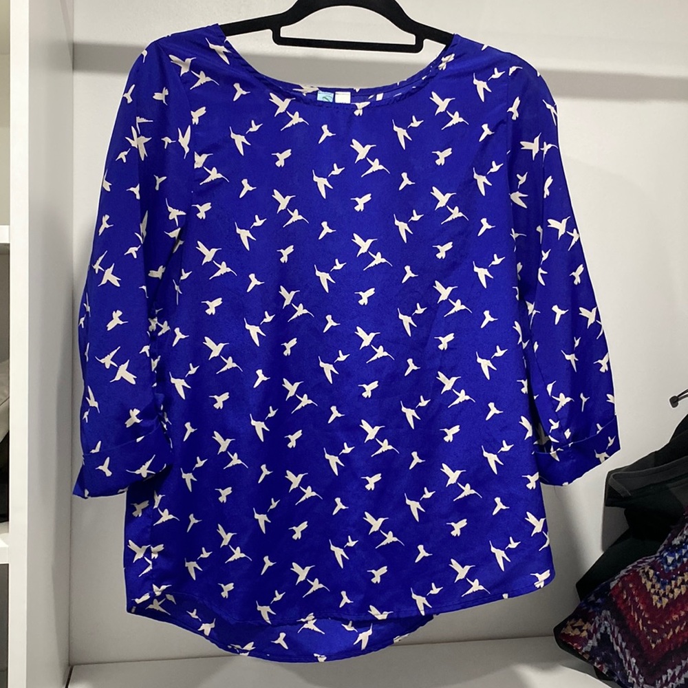 Blue blouse